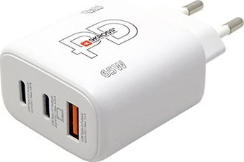SKROSS Napájecí adaptér síťový (230V) - 2x USB C + USB A, GaN, 65W (SKCH001065WPDEUCN) - 19.09.1324