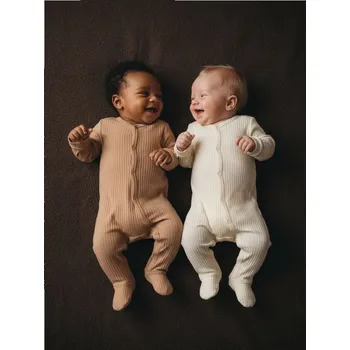 Pánské kalhoty Sinsay - 2 balení žebrovaných dupaček s nožičkami - krémová - WJ365-01X - WJ365-01X-56