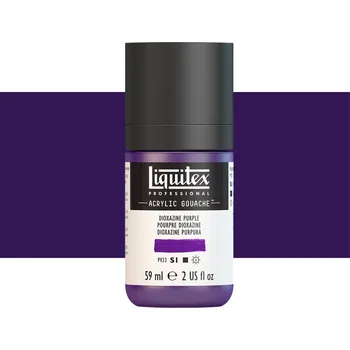 Vodová barva Akryl kvašová barva Liquitex - Dioxazine Purple