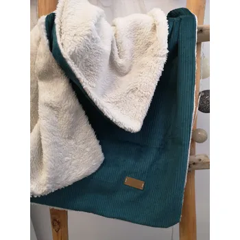 Dětská deka Beránková deka 65x90 cm petrolejová