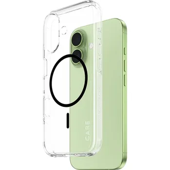 Pouzdro na mobilní telefon PanzerGlass CARE Flagship Urban Explorer Black MagSafe iPhone 17 Clear