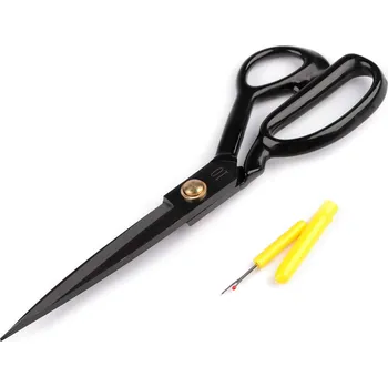 Krejčovské nůžky Krejčovské nůžky délka 27 cm s páráčkem, střední, černá