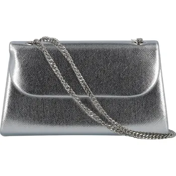 Kabelka Stylové dámské psaníčko Michelle Moon Zalia, stříbrné