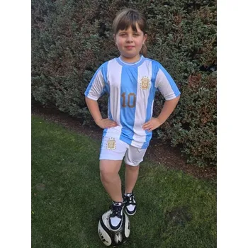 ARGENTINA - Messi - bílo-modro-zlatý 6