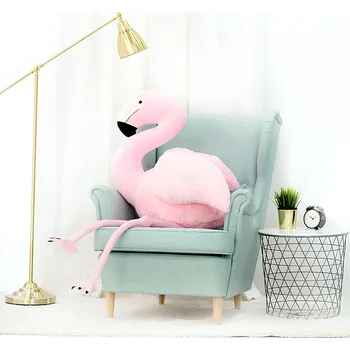 plyšák Velký plyšový plameňák 150 cm