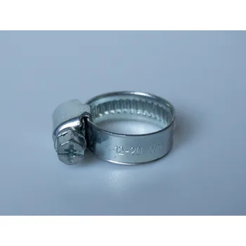 Instalatérský materiál Metaltrade Spona hadicová 9 mm, pozink W1 Rozměr: 20-32 mm