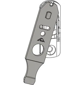 Stavební výplň ROTO NT/NX Zvedák křídel pro ventil. nůžky a zajišťovací nůžky stříbrné (795925)