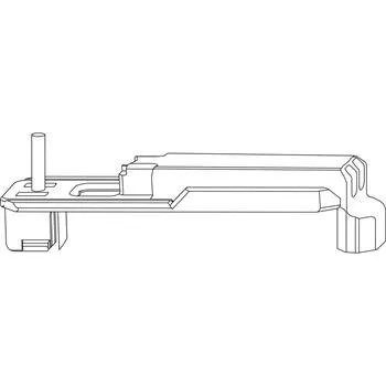 Příslušenství k oknu ROTO NT/NX bezpečnostní díl pro štulpovou převodovku křídla Standard (553292)