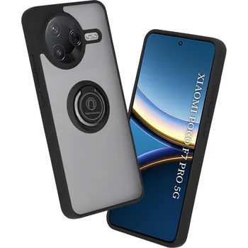 Pouzdro na mobilní telefon Techsuit Glinth pro Xiaomi Poco F7 Pro černá