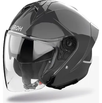 Helma na motorku Přilba h21 color, airoh (tmavě šedá lesklá, vel. xl) 2025