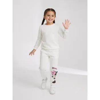 Dívčí oblečení Sinsay - Tepláky Minnie Mouse - pastelová růžová - 118GA-03X - 118GA-03X-128