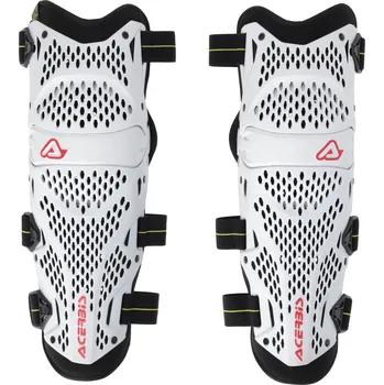 Motocyklový chránič kolene a holeně Acerbis chrániče kolen Impact Pro bílé