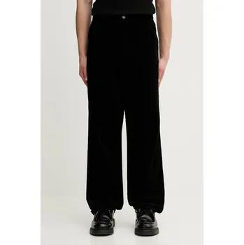 Pánské kalhoty Bavlněné kalhoty Carhartt WIP Simple Pant pánské, černá barva, I027217.8902, 30, 99X