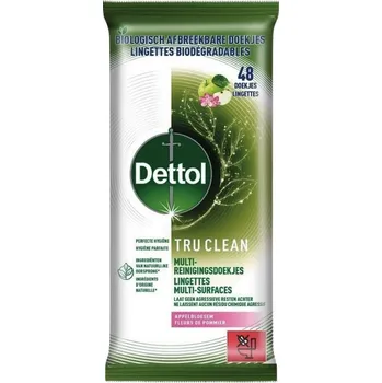 Vlhčený ubrousek Dettol antibakteriální vlhčené ubrousky 48ks