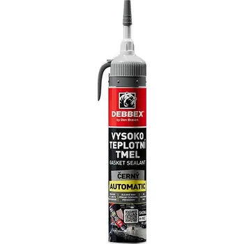 Tmel DEN BRAVEN Gasket Sealant AUTOMATIC 200ml, použití bez lisu, černý 32015A