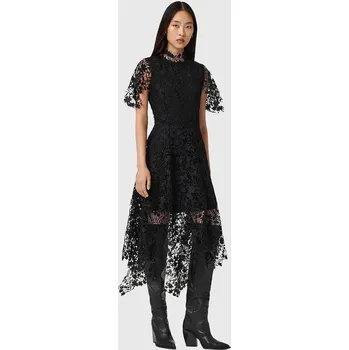 Dámské šaty Šaty AllSaints W167DD černá 99X, vel. 34