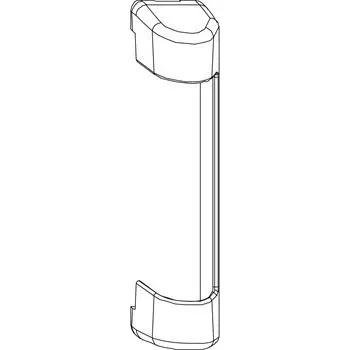 Příslušenství k oknu MACO krytka ložiska nůžek AS/DT130/PVC, titan (42099)