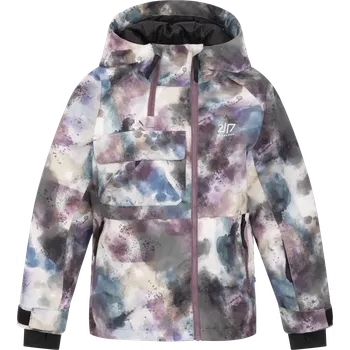 Chlapecká bunda 2117 of Sweden Kidden dětská lyžařská bunda, AOP Grape 116