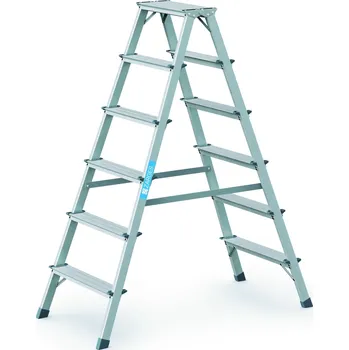 Žebřík Scana B stojací žebřík, oboustranně schůdný 44205