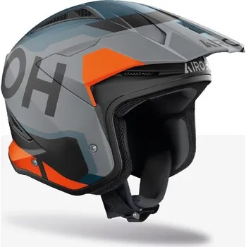 Helma na motorku Přilba trr 2 jupiter, airoh (oranžová matná, vel. m) 2025