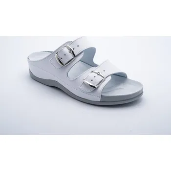 Dámská obuv MEDISTYLE dámská zdravotní pantofel Ema Barva: Bílá, Velikost EU: 36