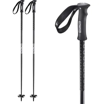 Lyžování Lyžařské hůlky FACTION black délka hůlek 135cm