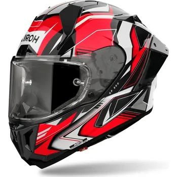 Helma na motorku Přilba gp800 must, airoh (červená lesklá, vel. l) 2025