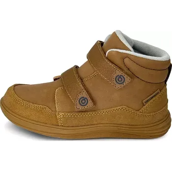 Chlapecké polobotky Dětské celoroční barefoot boty Bugga NUVA Brown B00198-18 - 32