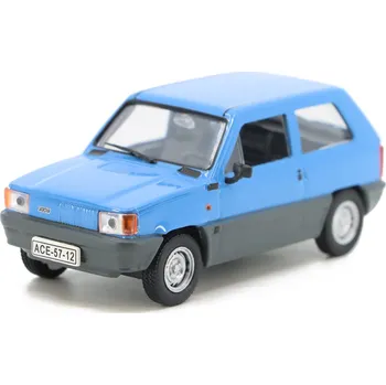 autíčko Fiat Panda 1 1:43 - DeAgostini časopis s modelem Fiat Panda 1 - kovový model auta 1/43