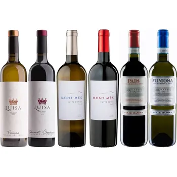 Víno Luisa, Castelfelder, Colle Manora | Italský degustační balíček | více druhů | suché | 13% - 14% | více ročníků | 6x0,75 l | (set)
