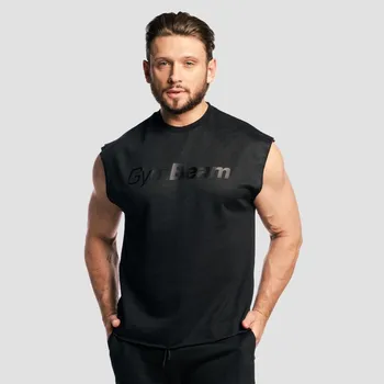 Pánské tričko GymBeam Apex Tanktop Black XXL černá