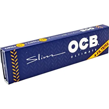 Papírky a Filtry OCB ULTIMATE SLIM, 32ks v balení