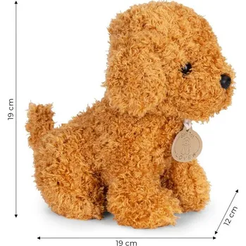 plyšák Plyšový pejsek v kabelce - roztomilá hračka pro děti hnědá