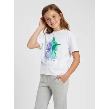 Dívčí spodní prádlo Sinsay - Bavlněná košilka s potiskem Wicked - bílá - 595FV-00X - 595FV-00X-164