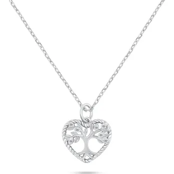 Náhrdelník Brilio Silver Slušivý stříbrný náhrdelník Strom života NCL152W + 2 měsíce na vrácení zboží
