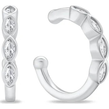 Náušnice Brilio Silver Elegantní stříbrné záušnice se zirkony EA782W + 2 měsíce na vrácení zboží