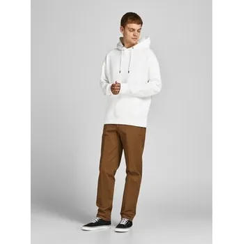 Pánská mikina Jack & Jones Mikina Star 12208157 Bílá Relaxed Fit XXL
