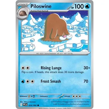 Sběratelská karetní hra Piloswine 024/094 - Phantasmal Flames Typ karty: Reverse Holo