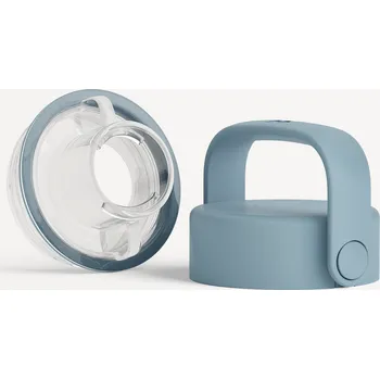 Láhev Waterdrop Kovové Funkční Víčko s Pítkem pacifická modrá