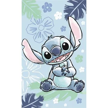 Jerry Fabrics Dětský ručník Lilo a Stitch Ohana blue 30x50 cm