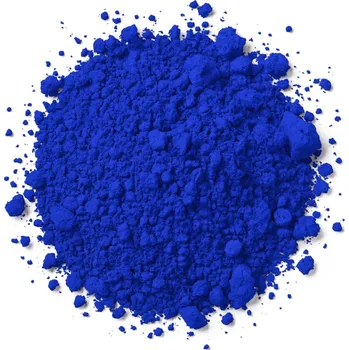 barva na zeď Lanxess Ultramarine blue, práškový pigment Velikost balení: 1 kg