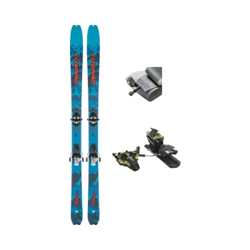 Skialpinistické vybavení set Dynafit SEVEN SUMMITS blue + pásy + vázání Radical 174 cm; Dynafit Radical