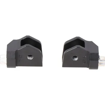 Mounting kit for EVO footrest Black. BMW R1100GS R1150GS/Adv. R1200GS (93-12).