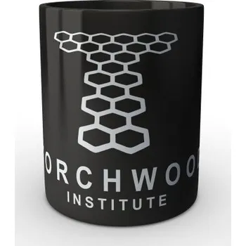 Sběratelský sportovní předmět Černý hrnek Torchwood - černá