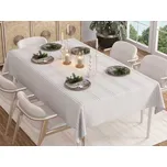 XPOSE® Ubrus STRIPE - bílý 155x220 cm, + Prodloužená možnost vrácení zboží do 50 dnů