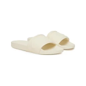 Pánská móda Nazouváky Calvin Klein Jeans Slide Pu Hf Mg YW0YW01879 Écru 42