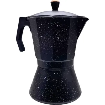 Příprava kávy Eisenbach LSS012:Hliníkový kávovar Espresso Moka Pot - 12 šálků