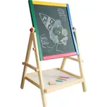 Dřevěná tabule oboustranná - křída a fix