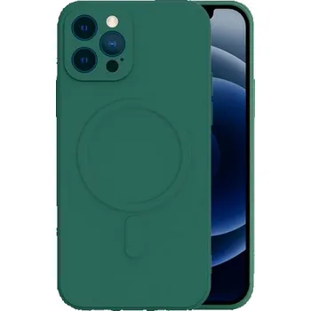 Pouzdro na mobilní telefon Kryt iPhone 13 Pro s MagSafe tmavě zelený (obal neboli pouzdro na iPhone 13 Pro)