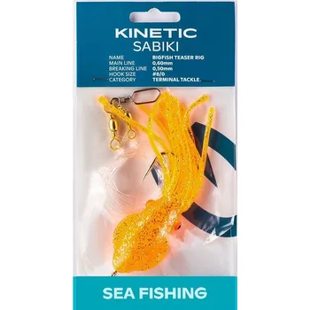 Kinetic Návazec Sabiiki Bigfish Teaser 8/0 150cm Pink Glow 1ks